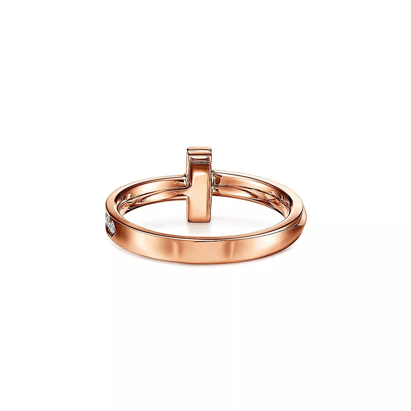 Кольцо из розового золота Tiffany СПб